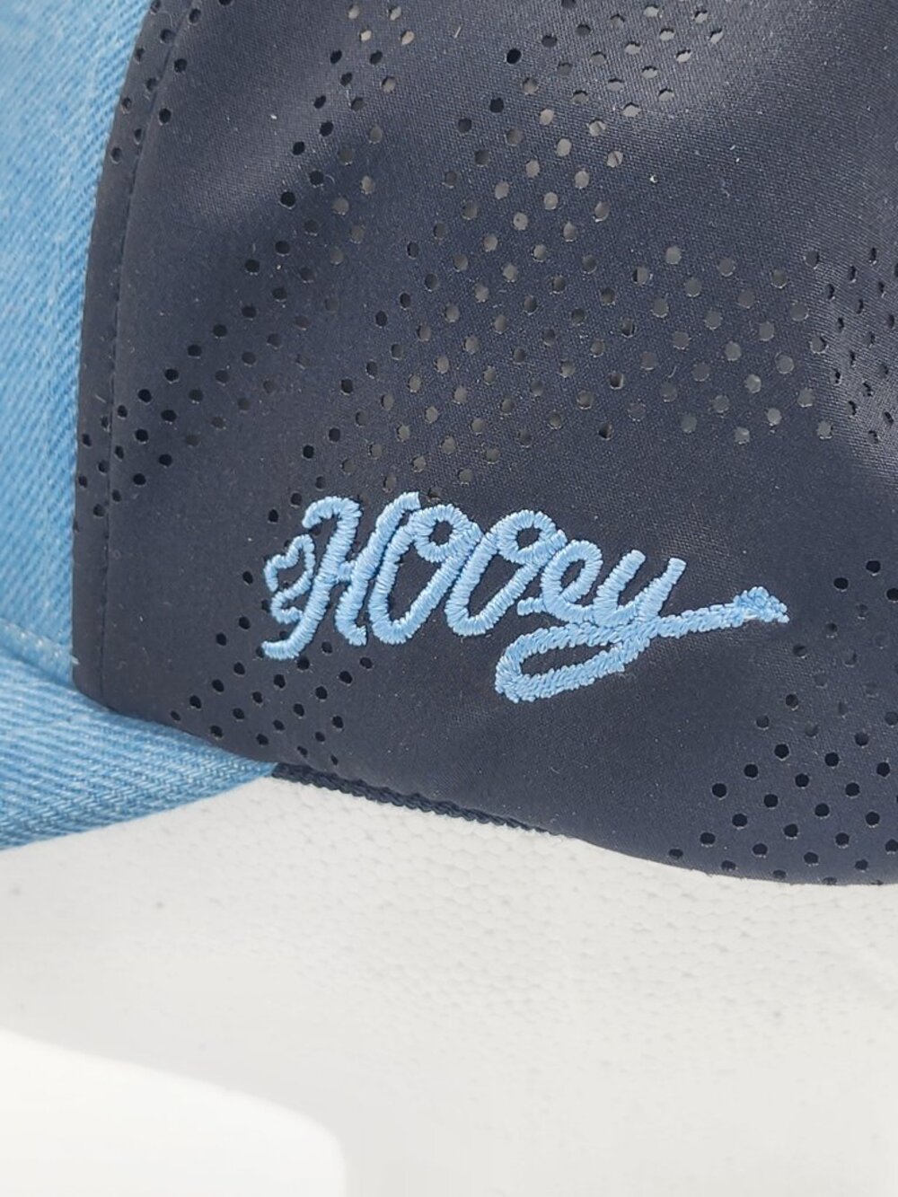 Hooey San Antonio Stock Show OSFA Snapback Cap Denim Look Never Worn - Picture 7 of 10